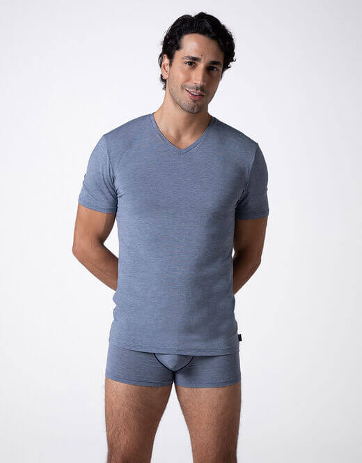 lvb-t-shirt-micromodal-fil-a-fil-colore-bleu-jeans-collezione-moda-autunno-2025