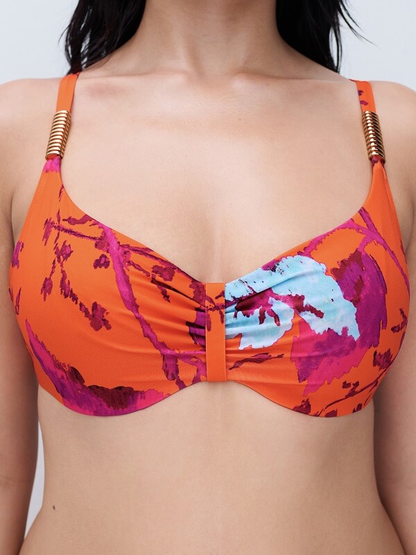 chantelle-icon-bikini-grandi-coppe-top-art-C16VMO-fantasia-sfondo-orange