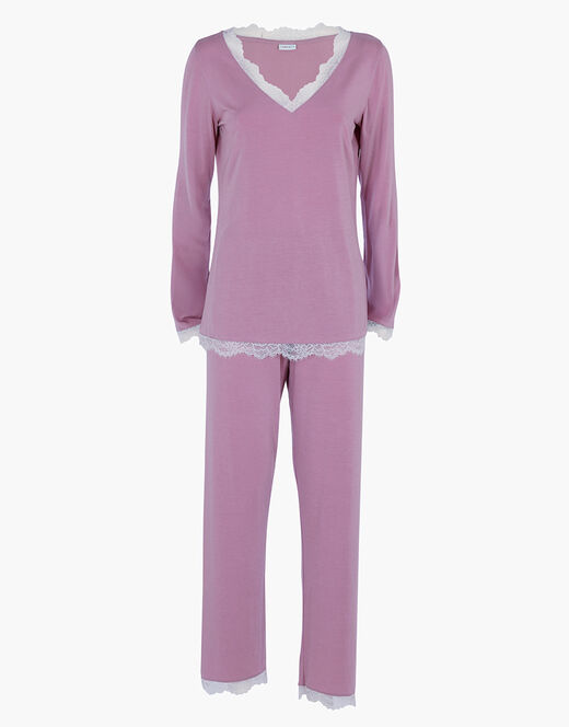 lovable-pigiama-modal-scollo-a-v lovable-pigiama-modal-scollo-a-v-art-L0DMV-colore-lilla
