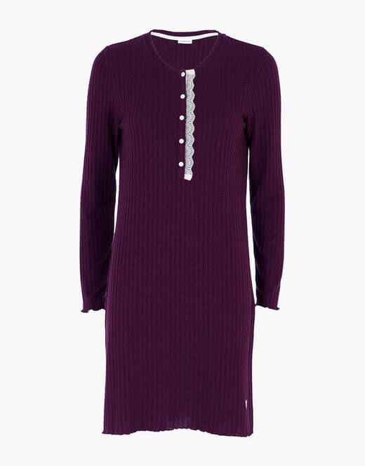 lovable-costina-camicia-da-notte-serafino lovable-costina-camicia-da-notte-serafino-art-L0DN2-colore-vinaccia