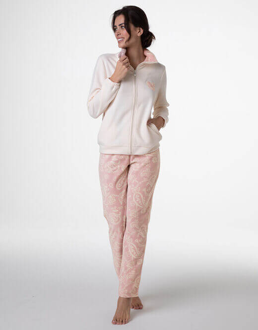 lovable-tuta-casalinga-in-micropile-art-L0DNC-colore-casacca-panna-colore-pantalone-rosa-stampato