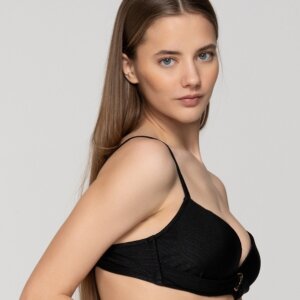 luna-splendida-gold-bikini-triangolo-scollato-top-bikini-art-94653-colore-nero-tessuto goffrato