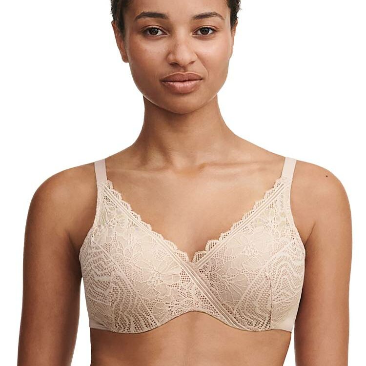 chantelle-floral-touch-reggiseno-preformato-memory-foam-art-C94260-colore-beige-dore'