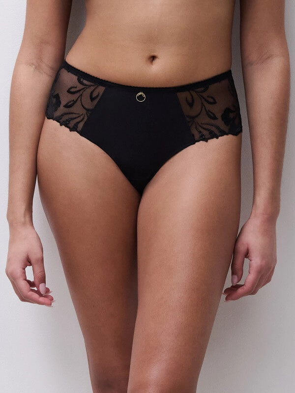 chantelle-majestic-shorty-pizzo chantelle-majestic-shorty-pizzo-art-C1B3B0-colore-nero